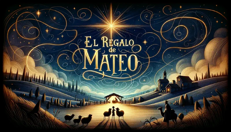 Ilustración de «El Regalo De Mateo»