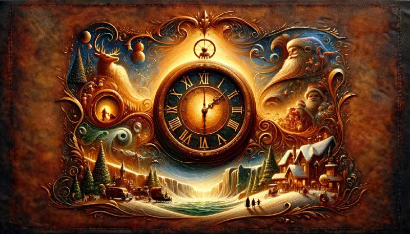 Ilustración de «El Último Regalo de Santa»