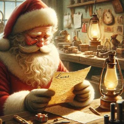 Ilustración de «El Último Regalo de Santa»