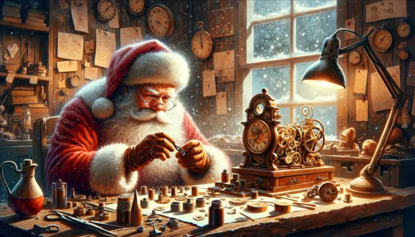 Ilustración de «El Último Regalo de Santa»