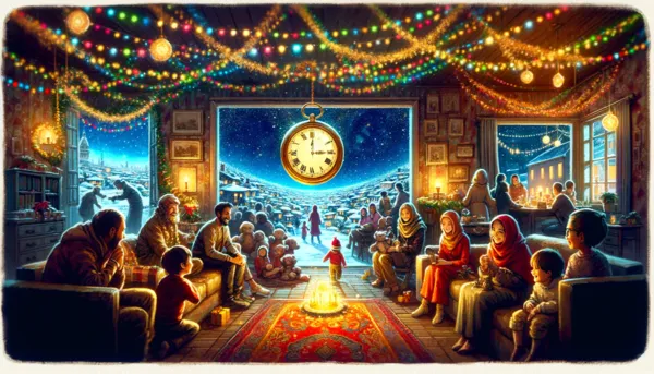 Ilustración de «El Último Regalo de Santa»