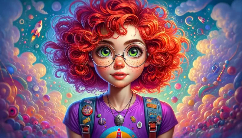 Ilustración de «El Tesoro Cósmico De La Abuela Extraterrestre: El Ático De Los Secretos»