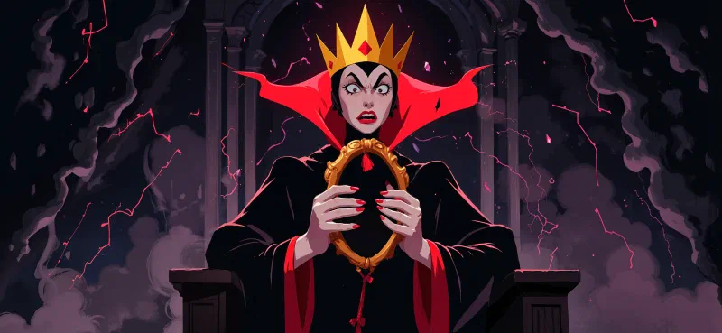 Ilustración de «Blancanieves y los Siete Enanitos»