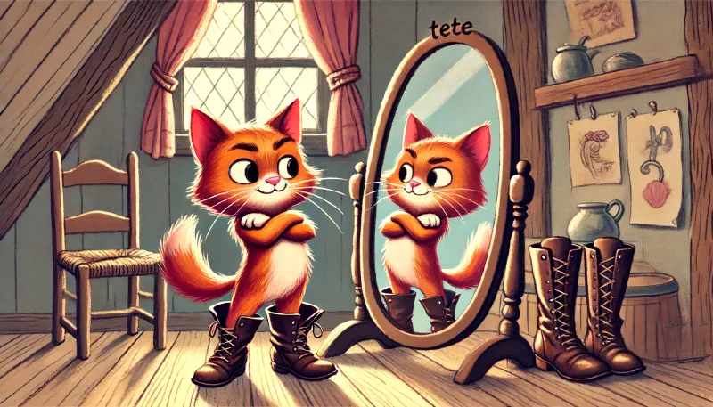 Ilustración de «El Gato con Botas»