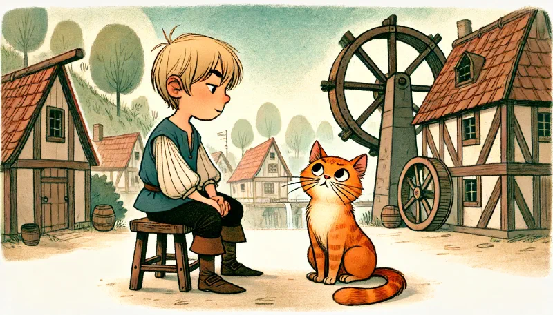 Ilustración de «El Gato con Botas»