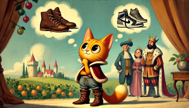 Ilustración de «El Gato con Botas»