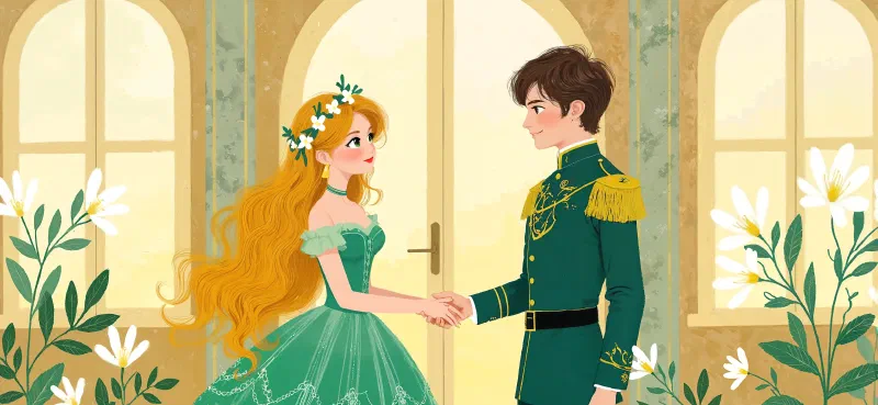 Ilustración de «Cenicienta y la Fiesta Primaveral»