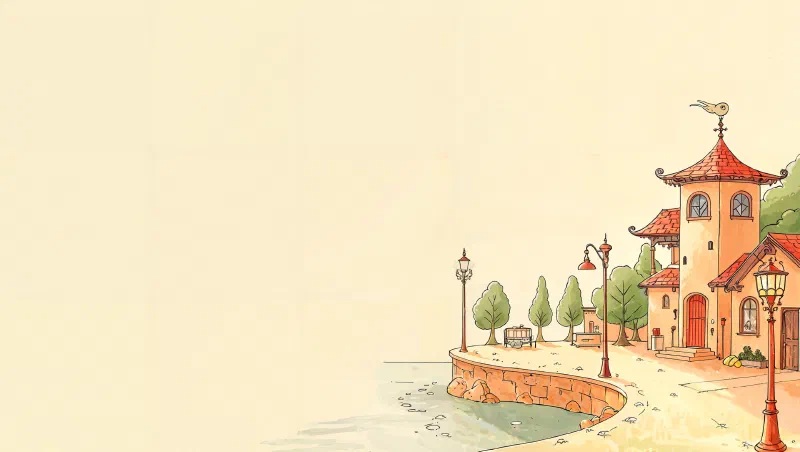 Ilustración de «Chispa y la Búsqueda del Pastel Redondo»