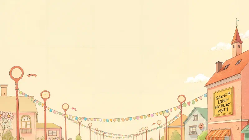Ilustración de «Chispa y la Búsqueda del Pastel Redondo»