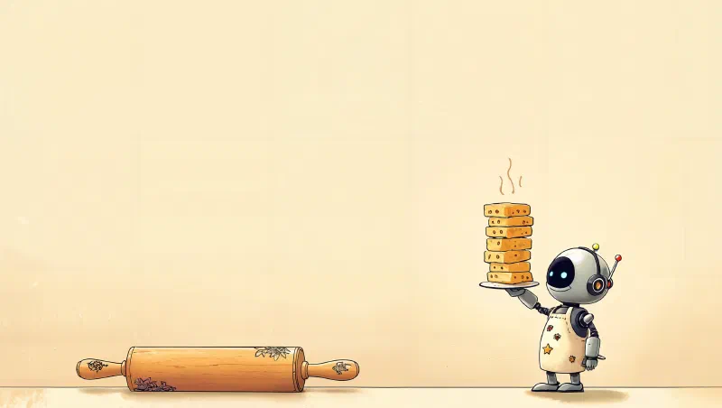 Ilustración de «Chispa y la Búsqueda del Pastel Redondo»