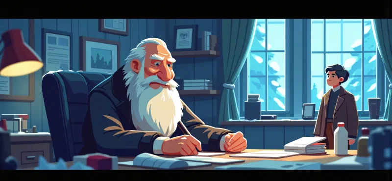 Ilustración de «Cuento De Navidad»