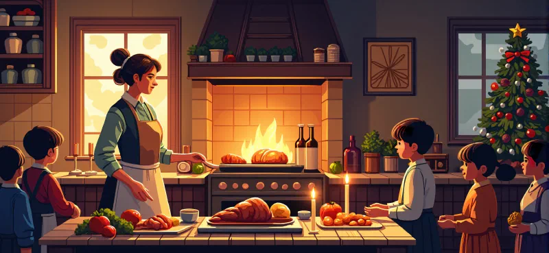 Ilustración de «Cuento De Navidad»