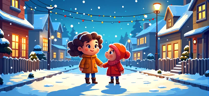 Ilustración de «El Amigo Invisible De Navidad»