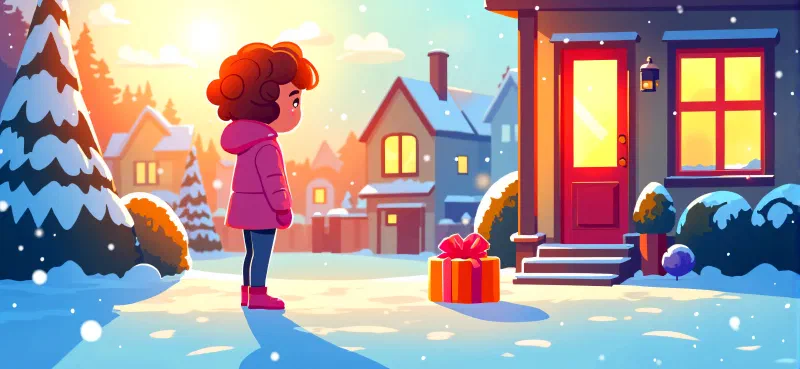 Ilustración de «El Amigo Invisible De Navidad»