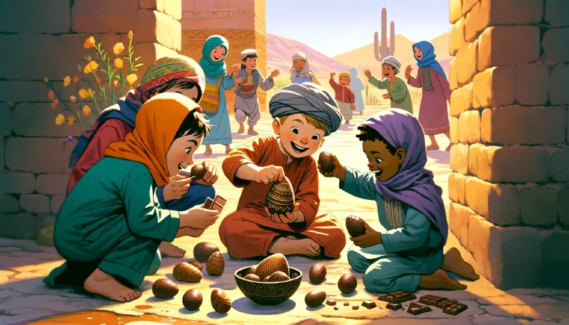 Ilustración de «El Milagro de Félix, el Mensajero de la Felicidad»