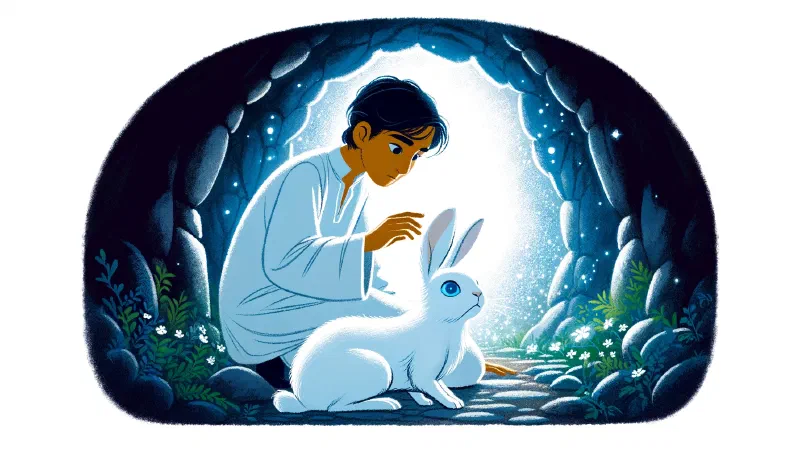 Ilustración de «El Milagro de Félix, el Mensajero de la Felicidad»