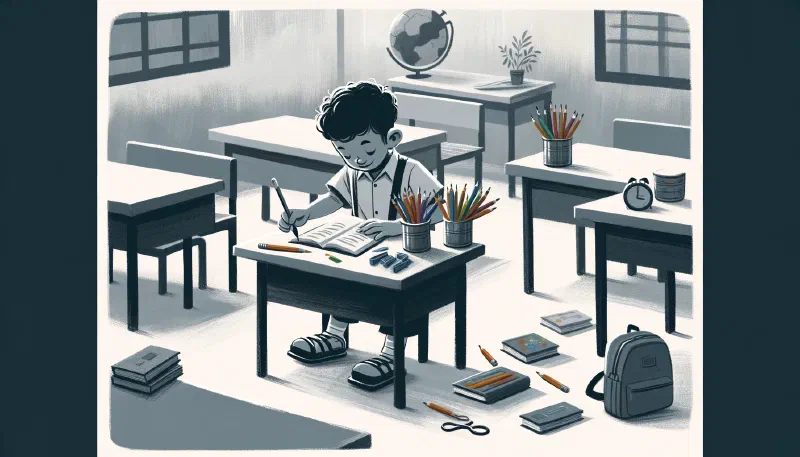 Ilustración de «El Monstruo De Las Emociones: El Peor Cole del Mundo»