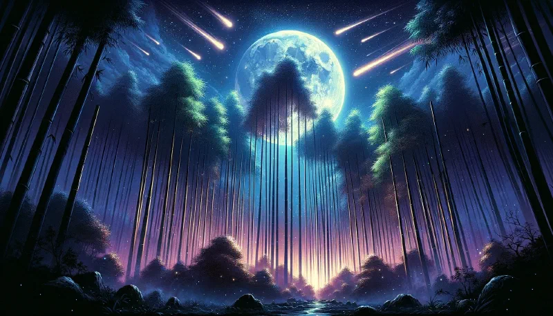 Ilustración de «El Panda y la Luna de Azúcar»