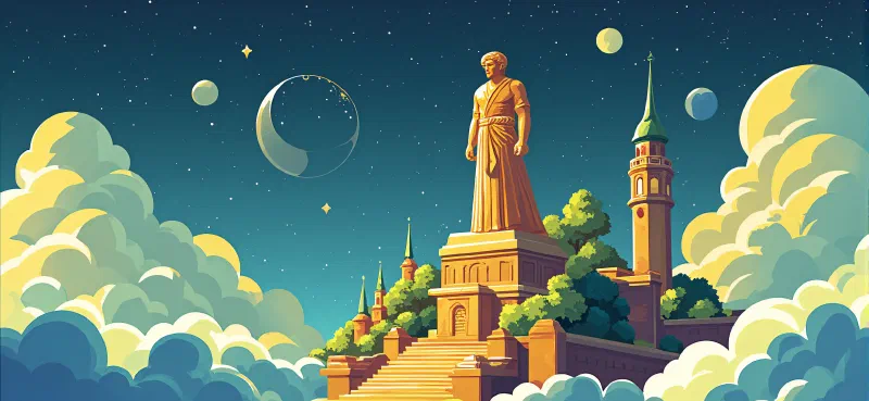 Ilustración de «El Príncipe Feliz y la Golondrina Valiente»