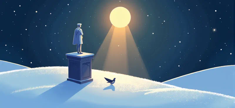 Ilustración de «El Príncipe Feliz y la Golondrina Valiente»
