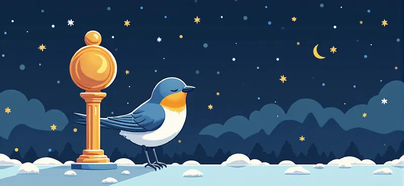 Ilustración de «El Príncipe Feliz y la Golondrina Valiente»