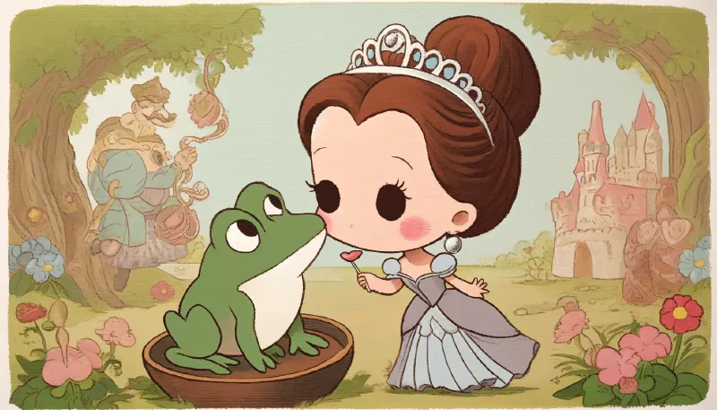 Ilustración de «El Príncipe Rana»