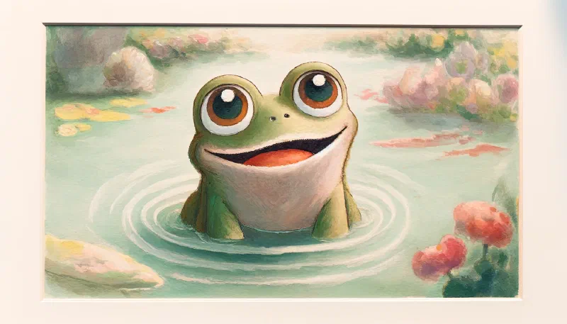 Ilustración de «El Príncipe Rana»