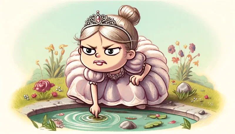 Ilustración de «El Príncipe Rana»