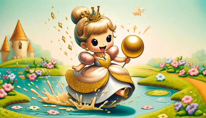 Ilustración de «El Príncipe Rana»