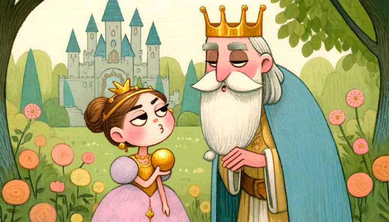 Ilustración de «El Príncipe Rana»