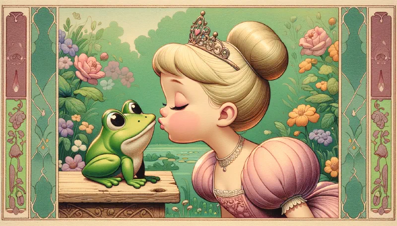 Ilustración de «El Príncipe Rana»