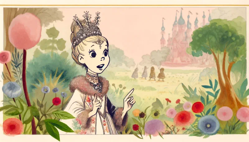 Ilustración de «El Príncipe Rana»
